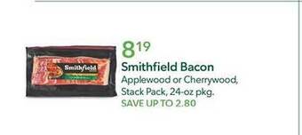 Publix Smithfield bacon offer