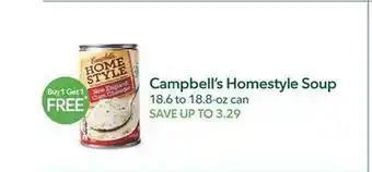 Publix Campbell's homestyle soup offer