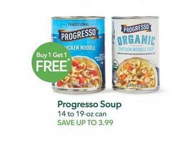Publix Progresso soup offer