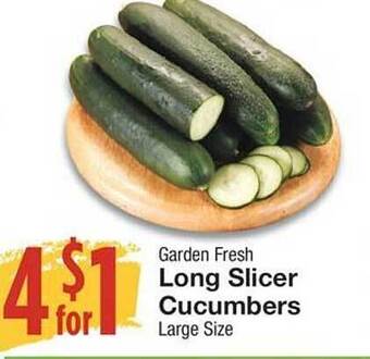 United Supermarkets Long slicer cucumbers offer