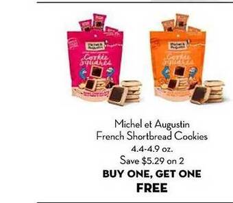 Bristol Farms Michel et augustin french shortbread cookies offer