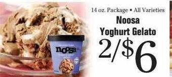 Morton Williams Noosa yoghurt gelato offer