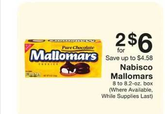 Fairway Store Market Nabisco mallomars offer