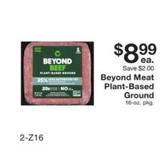 Fairway Store Market Beyond meat plant-based ground offer