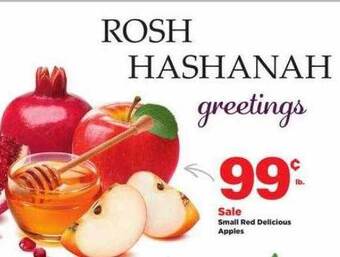 Stater Bros Small red delicious apples offer