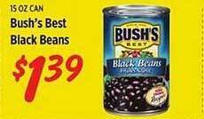IGA Bush's best black beans offer