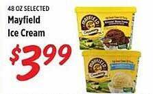 IGA Mayfield ice cream offer