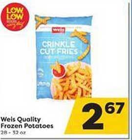 Weis Markets Weis quality frozen potatoes offer