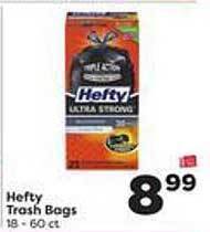 Weis Markets Hefty trash bags offer