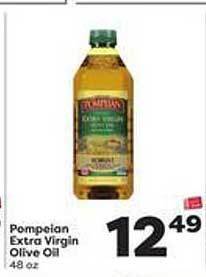 Weis Markets Pompeian extra virgin olive oil offer