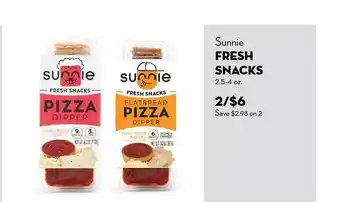 Bristol Farms Sunnie fresh snacks offer