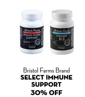 Bristol Farms Bristol farms brand select immune support offer