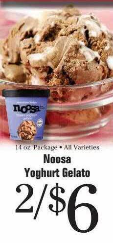 Morton Williams Noosa yoghurt gelato offer