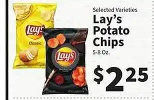 Super King Markets Lay's potato chips offer