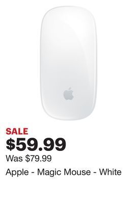 Best Buy Apple - magic mouse - white offer