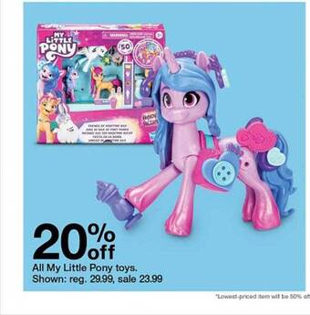 Target All my little pony toys offer