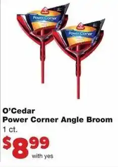 Family Fare O'Cedar Power Corner Angle Broom offer