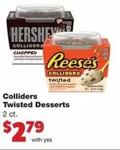 Family Fare Colliders Twisted Desserts offer