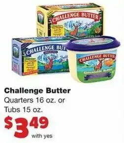 Family Fare Challenge Butter 15-16 oz offer