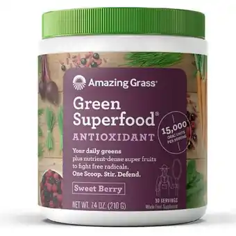Walgreens Super food antioxidant & greens offer