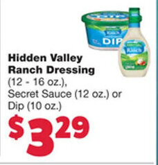 Family Fresh Market Hidden Valley Ranch Dressing offer