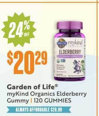 Natural Grocers Garden of life offer