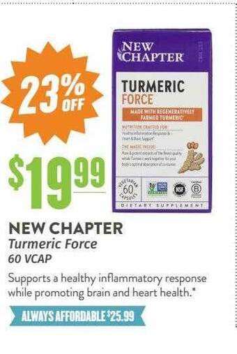 Natural Grocers New chapter offer