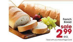 Giant Eagle French bread offer
