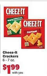Family Fare Cheez-it crackers offer