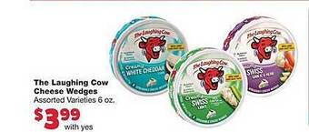 Family Fare The laughing cow cheese wedges offer