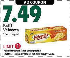 Festival Foods Kraft velveeta offer
