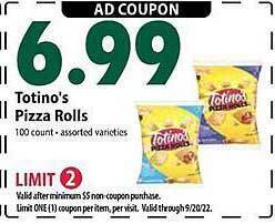 Festival Foods Totino's pizza rolls offer