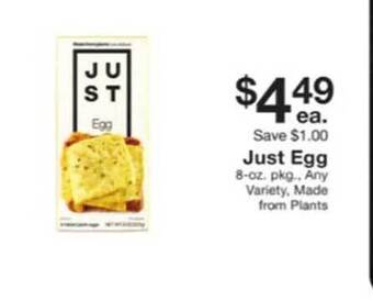 Fairway Store Market Just egg offer