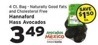 Hannaford Hannaford hass avocados offer