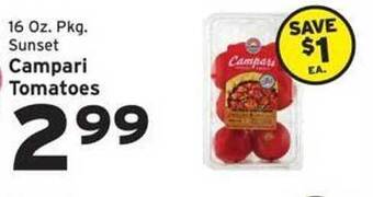 Hannaford Campari tomatoes offer