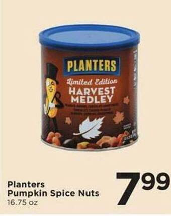 Planters pumpkin spice nuts