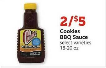 Fareway Cookies bbq sauce offer