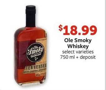 Fareway Ole smoky whiskey offer