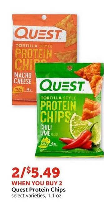 Fareway Quest protein chips offer