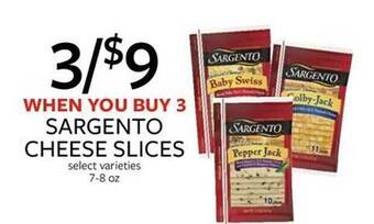 Fareway Sargento cheese slices offer