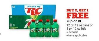 Fareway 7up or rc offer