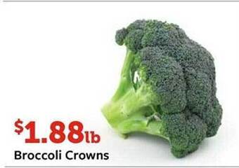 Fareway Broccoli crowns offer