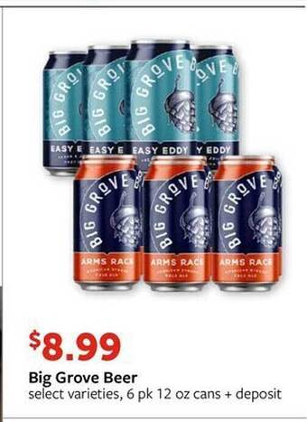 Fareway Big grove beer offer