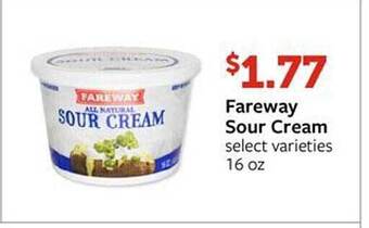 Fareway Fareway sour cream offer