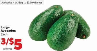 Family Fare Large Avocados offer