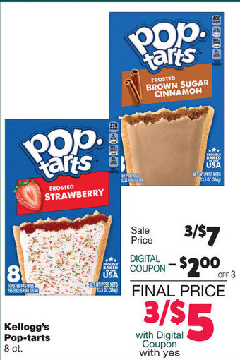 Family Fresh Market Kellogg's Pop-tarts offer
