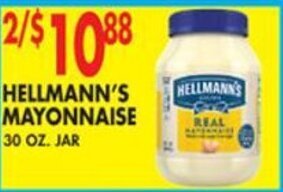 Pioneer Supermarkets Hellmann's Mayonnaise offer