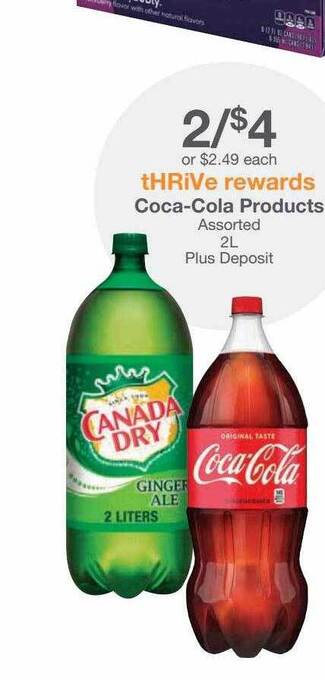 Kinney Drugs Coca-cola products offer