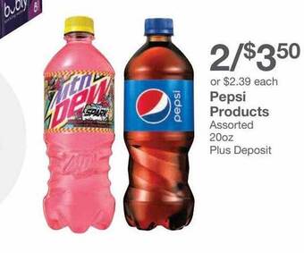 Kinney Drugs Pepsi products offer