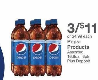 Kinney Drugs Pepsi products offer